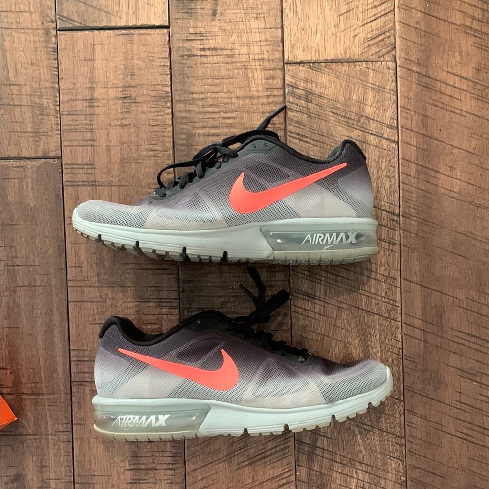 Nike Air Max Black and Red Men's Shoes